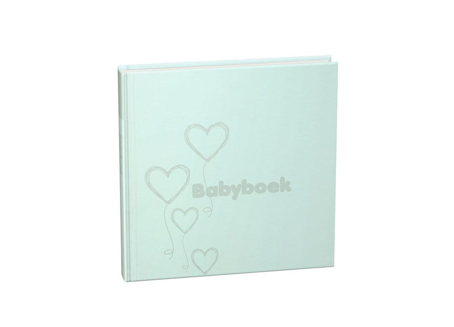 Babyboek zachtgroen - Babywinkel - 9789083164861