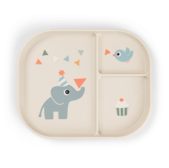 Babybord met compartimenten Celebration Sand koop je bij Babywinkel