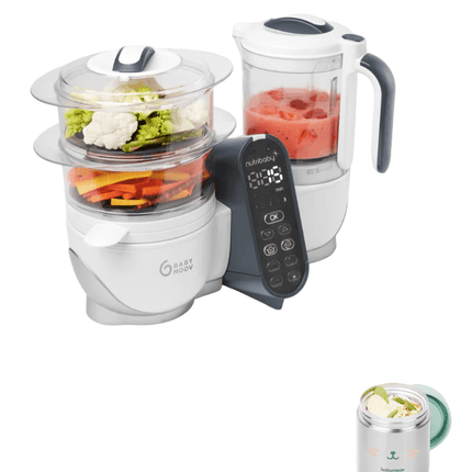 Babymoov Keukenmachine Nutribaby White met Thermobox koop je bij Babywinkel