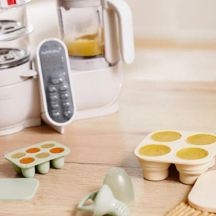 Babymoov Set Siliconen bakjes + Knabbelaar koop je bij Babywinkel