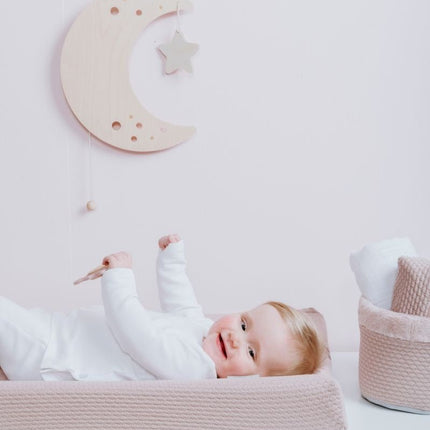 Baby's Only Aankleedkussenhoes Sky Oud Roze 45X70cm - Baby's Only - Babywinkel - 8720512365641