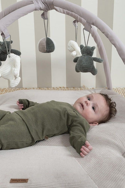 Baby's Only Baby Shirt Melange Khaki - Baby's Only - Babywinkel - 8720088331507