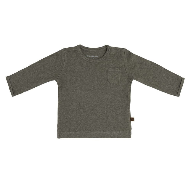 Baby's Only Baby Shirt Melange Khaki - Baby's Only - Babywinkel - 8720088331507