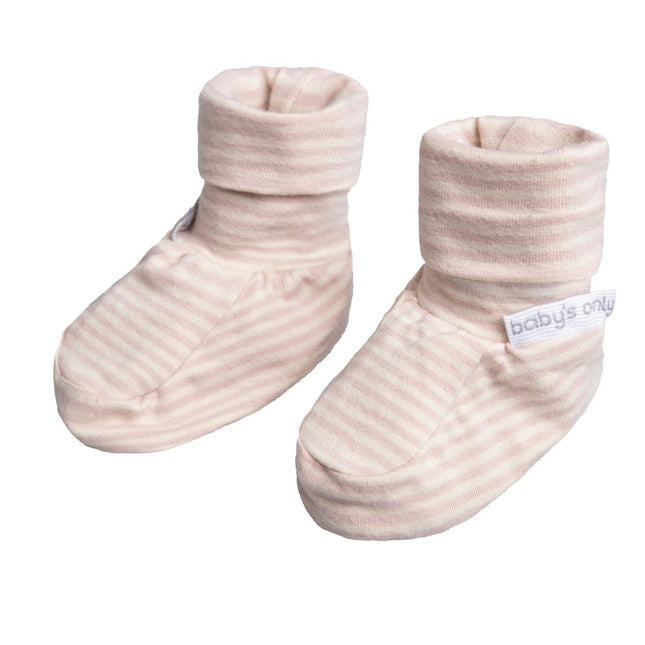 Baby's Only Babyslofjes Stripe Oud Roze koop je bij Babywinkel