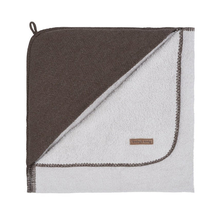 Baby's Only Badcape Baby Classic Cacao 75x85cm - Baby's Only - Babywinkel - 8720512362251