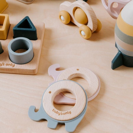 Baby's Only Bijtring Olifant Grijs koop je bij Babywinkel