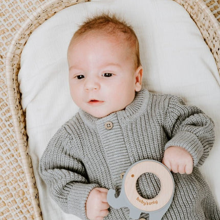 Baby's Only Bijtring Olifant Grijs koop je bij Babywinkel