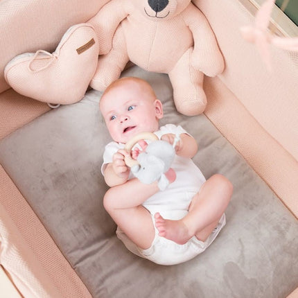 Baby's Only Boxkleed Classic Zilver/Grijs 75x95cm - Baby's Only - Babywinkel - 8719075020524
