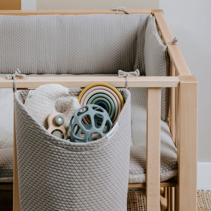Baby's Only Boxkleed Sky Urban Taupe 75X95cm - Baby's Only - Babywinkel - 8720512365917