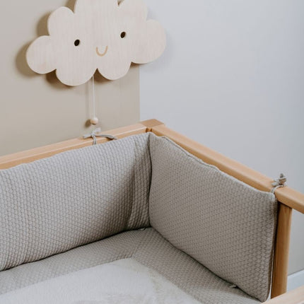 Baby's Only Boxkleed Sky Urban Taupe 75X95cm - Baby's Only - Babywinkel - 8720512365917