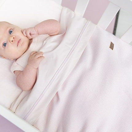 Baby's Only Dekbedovertrek Classic Poederblauw 80x80cm - Baby's Only - Babywinkel - 8719075025246