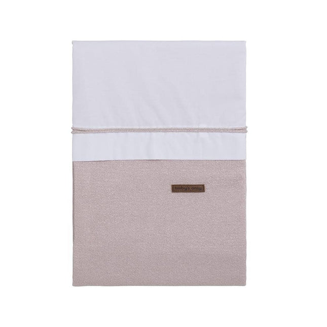 Baby's Only Dekbedovertrek Sparkle Melee Zilverroze 100x135 cm - Baby's Only - Babywinkel - 8719497045549
