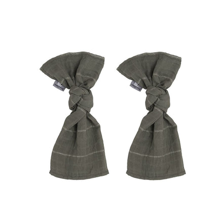 Baby's Only Inbakerdoek Sparkling Khaki 65x65cm 2st - Baby's Only - Babywinkel - 8720088334638