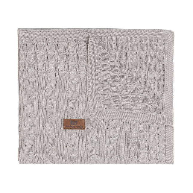 Baby's Only Ledikantdeken Cable Leem - Baby's Only - Babywinkel - 8720088335222