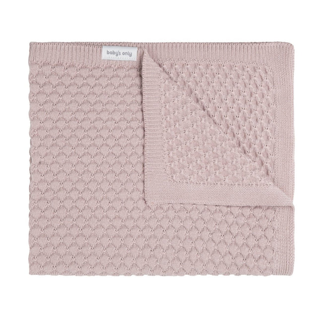 Baby's Only Ledikantdeken Sky - Chunky Oud Roze - Baby's Only - Babywinkel - 8720512366686