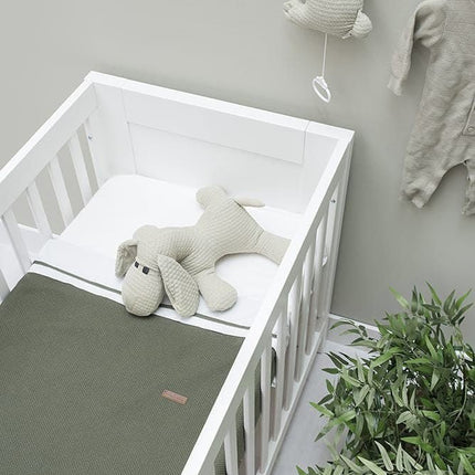 Baby's Only Ledikantdeken Soft Classic Zilver/Grijs - Baby's Only - Babywinkel - 8719075020319