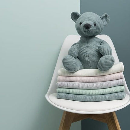 Baby's Only Ledikantdeken Soft Classic Zilver/Grijs - Baby's Only - Babywinkel - 8719075020319