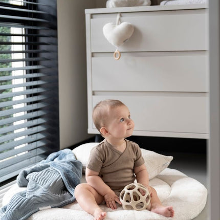 Baby's Only Ledikantdeken Teddy Grace Nordic Blue koop je bij Babywinkel