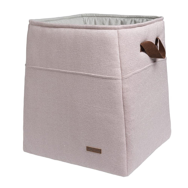 Baby's Only Mandje Opbergmand Sparkle Zilverroze - Baby's Only - Babywinkel - 8719497047239