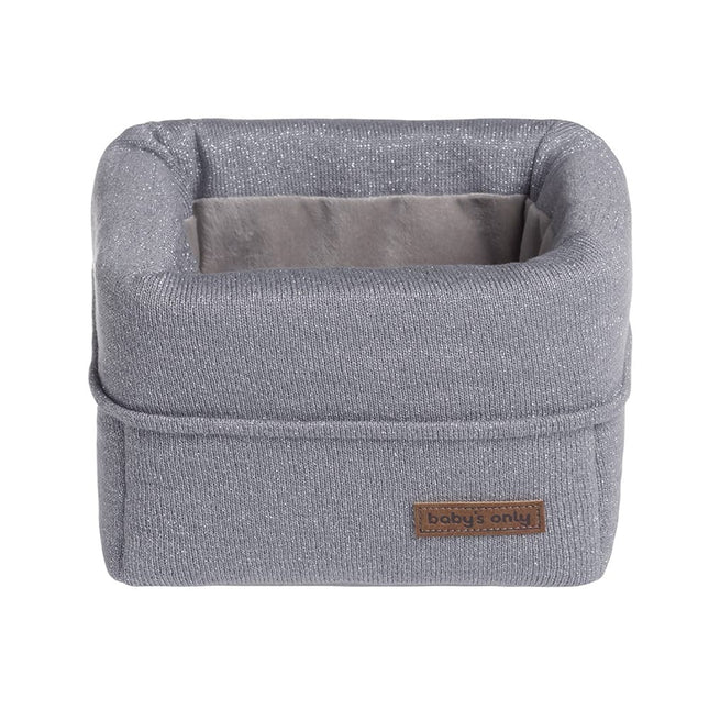 Baby's Only Mandje Sparkle Mele Zilvergrijs koop je bij Babywinkel