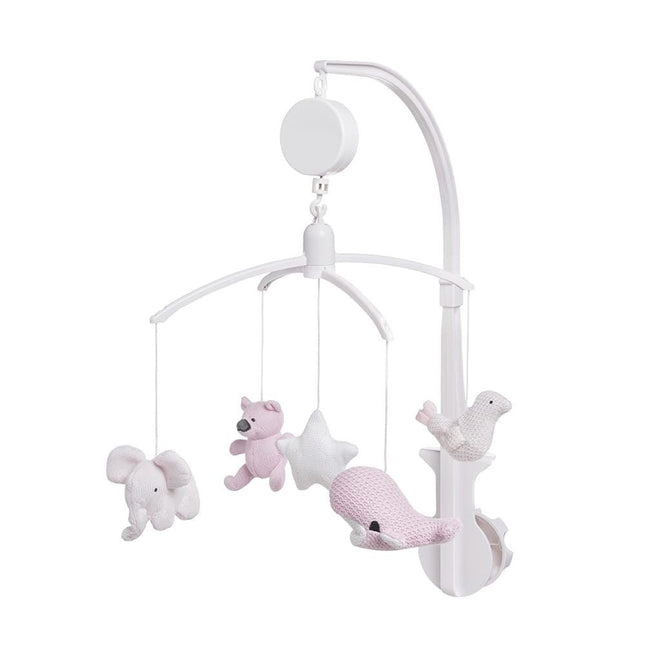 Baby's Only Muziekmobiel Classic Roze/Wit koop je bij Babywinkel