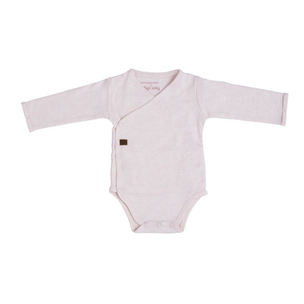 Baby's Only Romper Lange Mouw Melange Classic Roze - Baby's Only - Babywinkel - 8720512362350