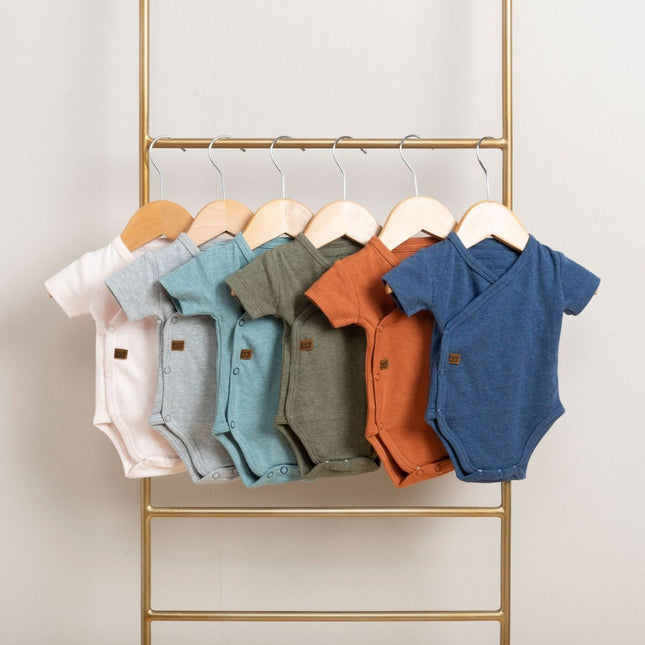 Baby's Only Romper Melange Stonegreen Prematuur koop je bij Babywinkel