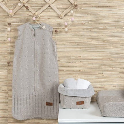 Baby's Only Slaapzak Baby Cable Grijs 70cm - Baby's Only - Babywinkel - 8719075024546