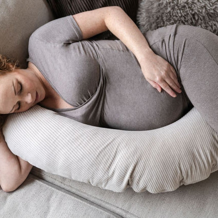 Baby's Only Voedingskussen Hoes Sense Kiezelgrijs koop je bij Babywinkel