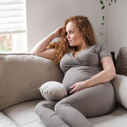 Baby's Only Voedingskussen Hoes Sense Kiezelgrijs koop je bij Babywinkel