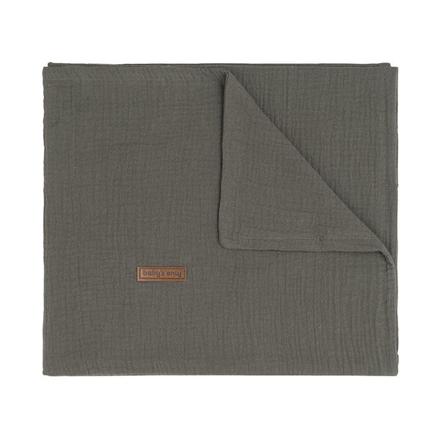 Baby's Only Wiegdeken Breeze Khaki - Baby's Only - Babywinkel - 8720088330845