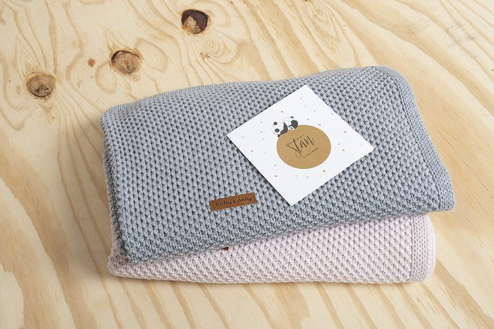 Baby's Only Wiegdeken Flavor Grijs koop je bij Babywinkel