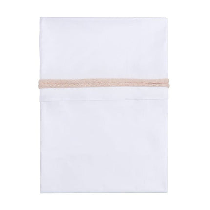 Baby's Only Wieglaken Gebreide Bies Blush/Wit - Baby's Only - Babywinkel - 8719497045372