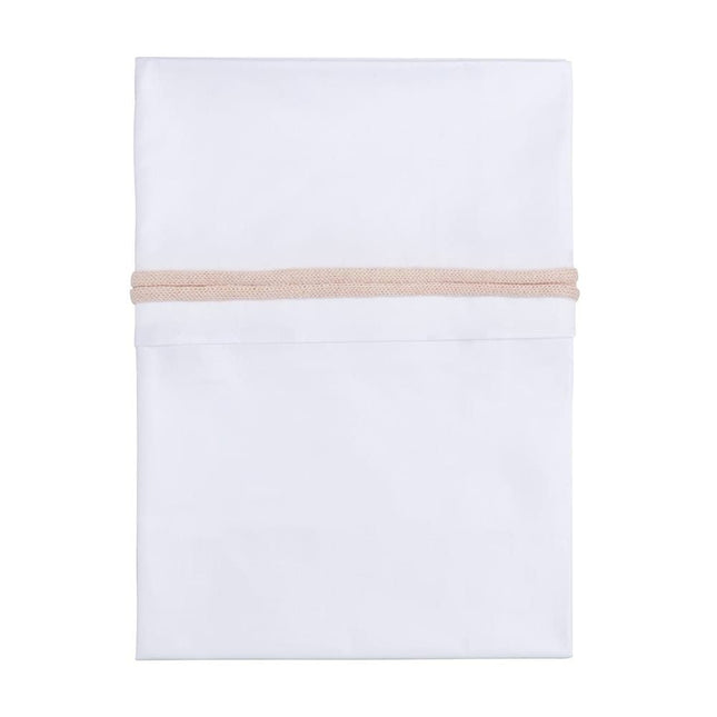 Baby's Only Wieglaken Gebreide Bies Blush/Wit - Baby's Only - Babywinkel - 8719497045372