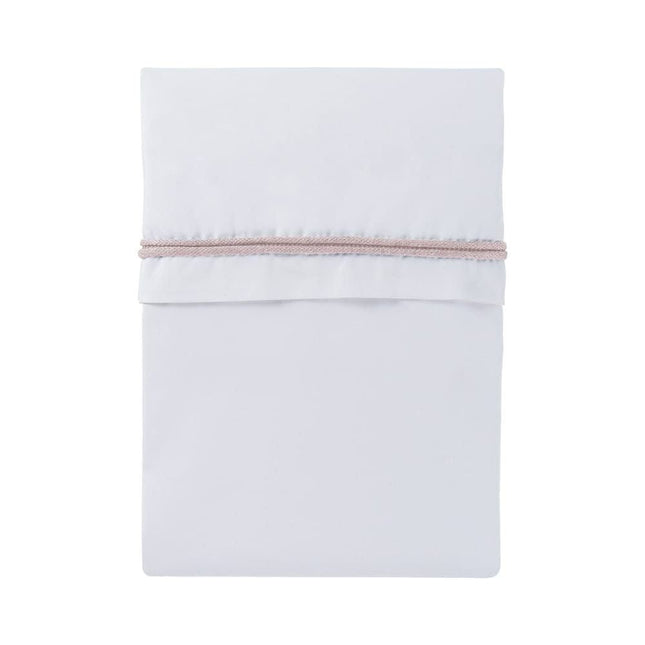 Baby's Only Wieglaken Gebreide Bies Classic Roze/Wit 80x100cm - Baby's Only - Babywinkel - 8719075020357
