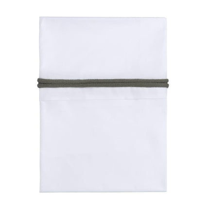 Baby's Only Wieglaken Gebreide Bies Khaki/Wit - Baby's Only - Babywinkel - 8718481183441