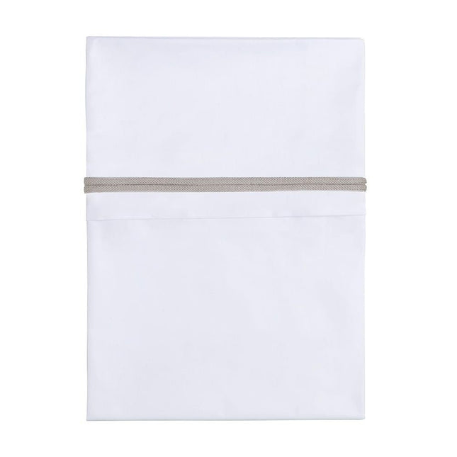 Baby's Only Wieglaken Gebreide Bies Leem/Wit 80x100cm - Baby's Only - Babywinkel - 8720088337059