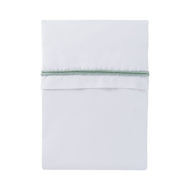Baby's Only Wieglaken Gebreide Bies Mint/Wit - Baby's Only - Babywinkel - 8718481189801