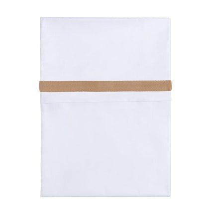 Baby's Only Wieglaken Geweven Bies Caramel/Wit - Baby's Only - Babywinkel - 8720088337424