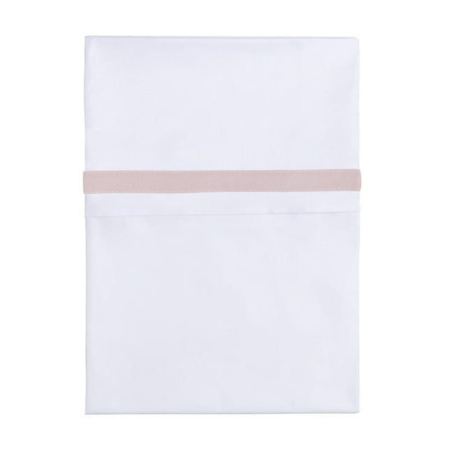Baby's Only Wieglaken Geweven Bies Oud Roze/Wit - Baby's Only - Babywinkel - 8720088337387