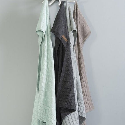 Baby's Only Wikkeldeken Baby Cable Mint - Baby's Only - Babywinkel - 8718481189221