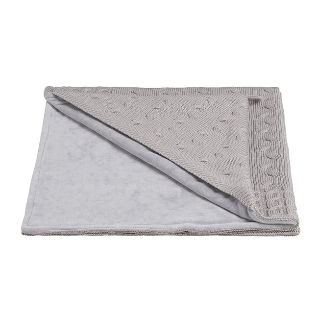 Baby's Only Wikkeldeken Baby Chenille Cable Leem koop je bij Babywinkel