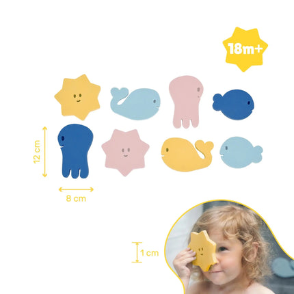 Badabulle Badspeelgoed Zeedieren - Badabulle - Babywinkel - 3661276174269