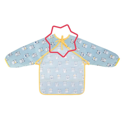 Badabulle Slabbetje Lange Mouwen Blauw - Badabulle - Babywinkel - 3661276174160