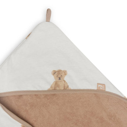 Badcape 75x75cm - Teddy Bear - GOTS - Babywinkel - 8717329370074