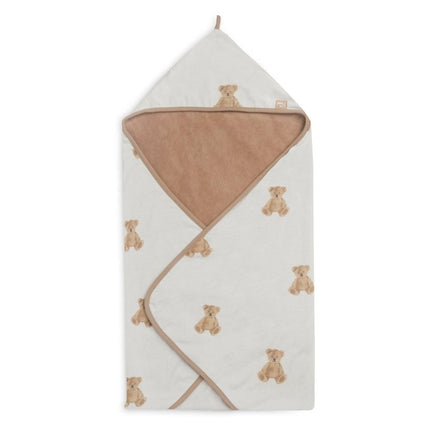 Badcape 75x75cm - Teddy Bear - GOTS - Babywinkel - 8717329370074