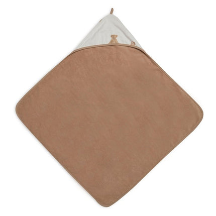 Badcape 75x75cm - Teddy Bear - GOTS - Babywinkel - 8717329370074
