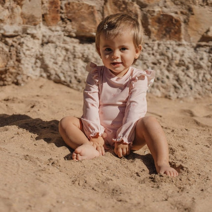 Badpak met lange mouwen Dreamy Seashells koop je bij Babywinkel