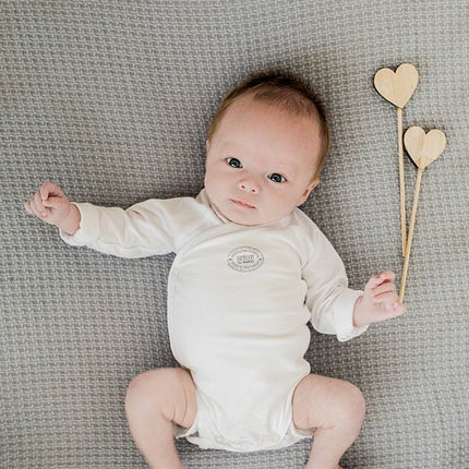 Bamboom Romper Schoudersluiting Wit 6 mnd - Bamboom - Babywinkel - 8056732332126