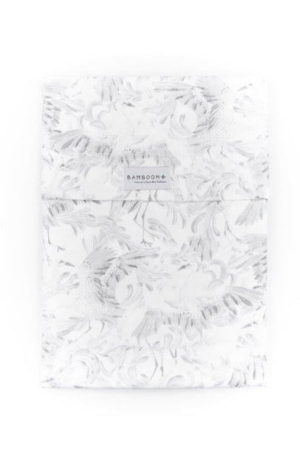 Bamboom Wieglaken Swans Met Sloop 75x100cm - Bamboom - Babywinkel - 8058480318377